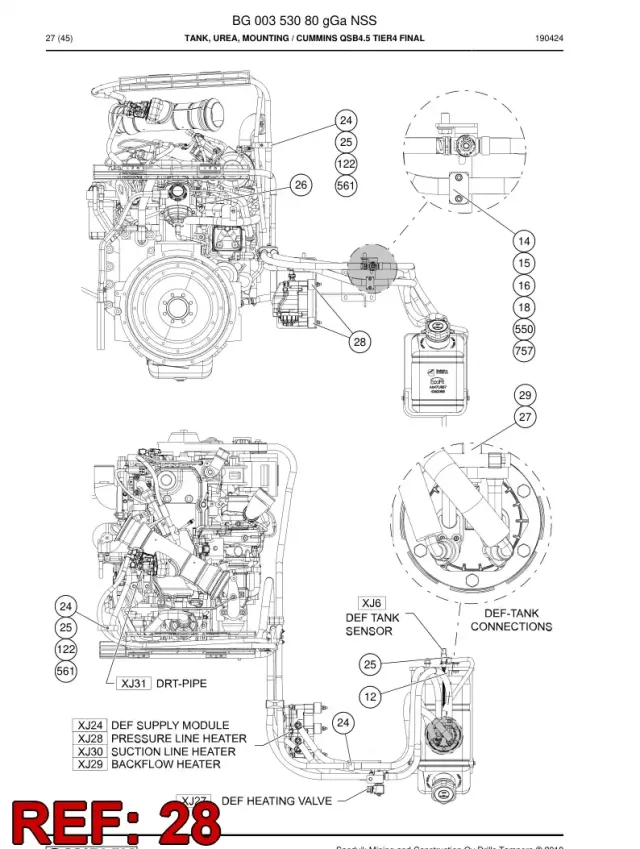 DAMPER, THREAD MOUNT