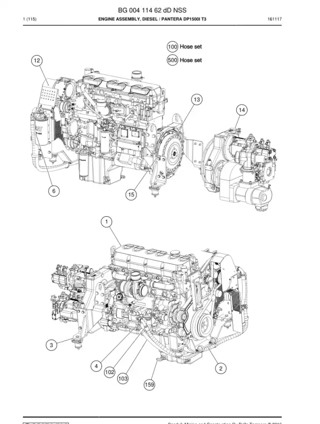 ENGINE BAUGRUPPE, DIESEL