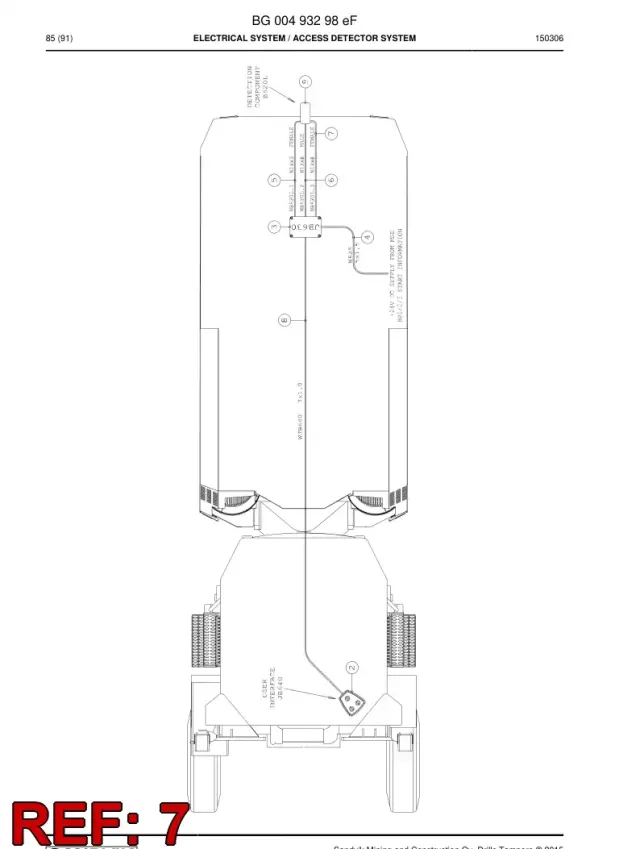 KABLO, CONECTOR MACHO PRECABLEADO