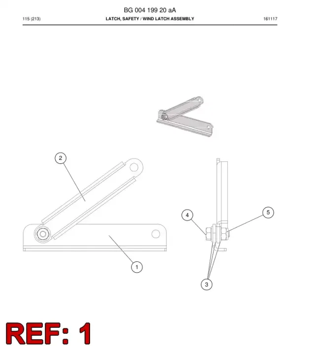 LATCH, SAFETY