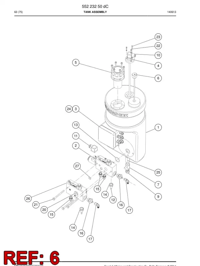 OIL LEVEL DIPSTICK