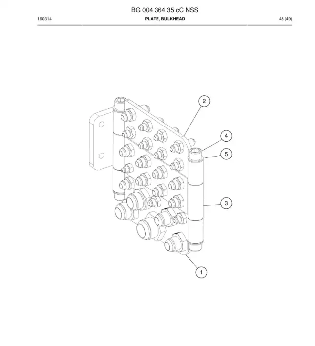 PLATE, BULKHEAD