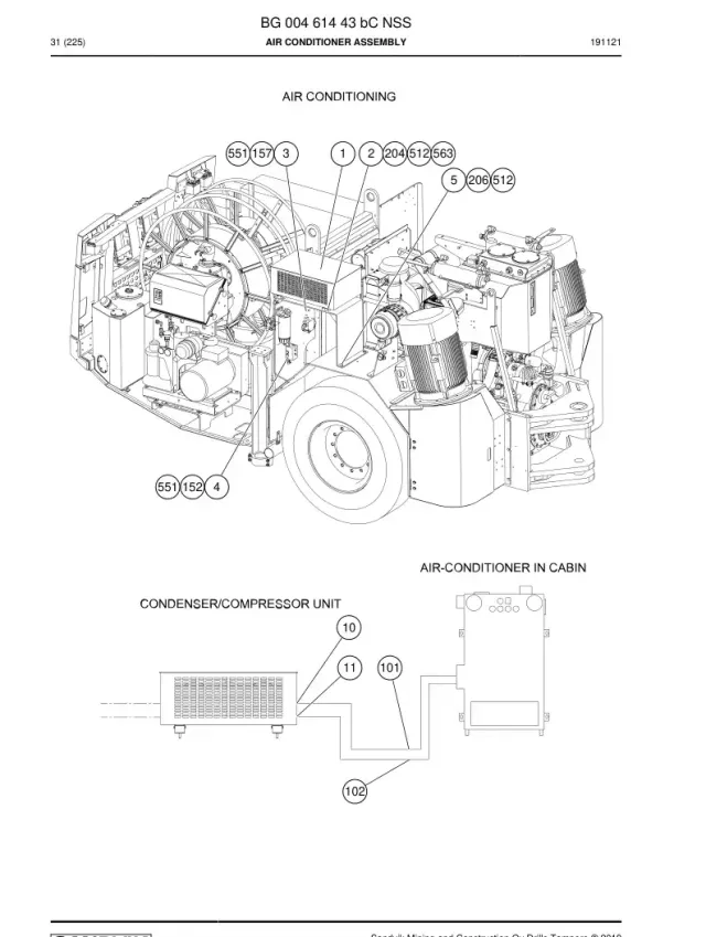 AIR CONDITIONER ASSEMBLY