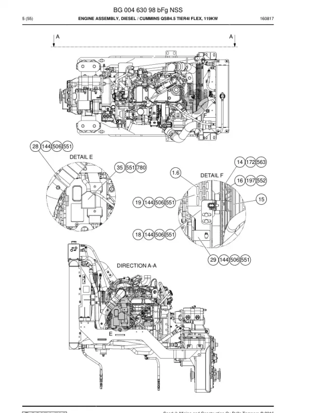 ENGINE ASSEMBLY, DIESEL
