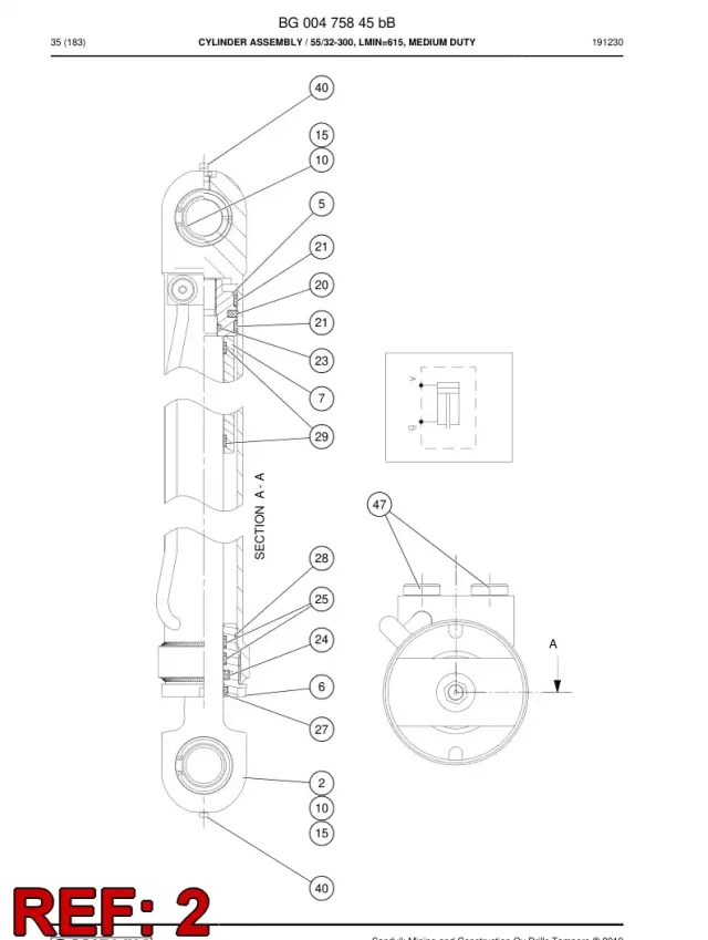 PİSTON MİLİ TERTİBATI