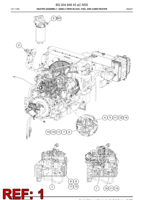 HEATER, BLOCK, ENGINE