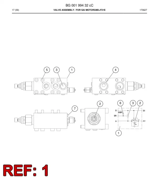 VERTEILER BLOCK