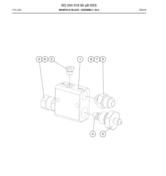 MANIFOLD BLOCK