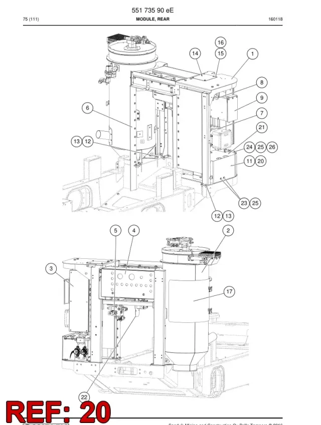 COVER, BATTERY