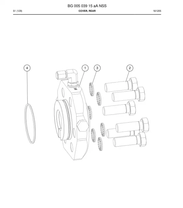 COVER, REAR