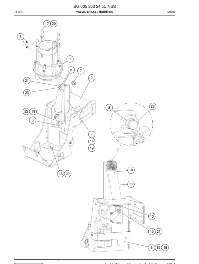 VALF, INTAKE