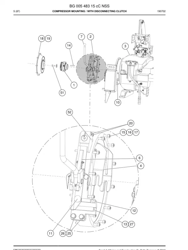 COMPRESSOR MOUNTING