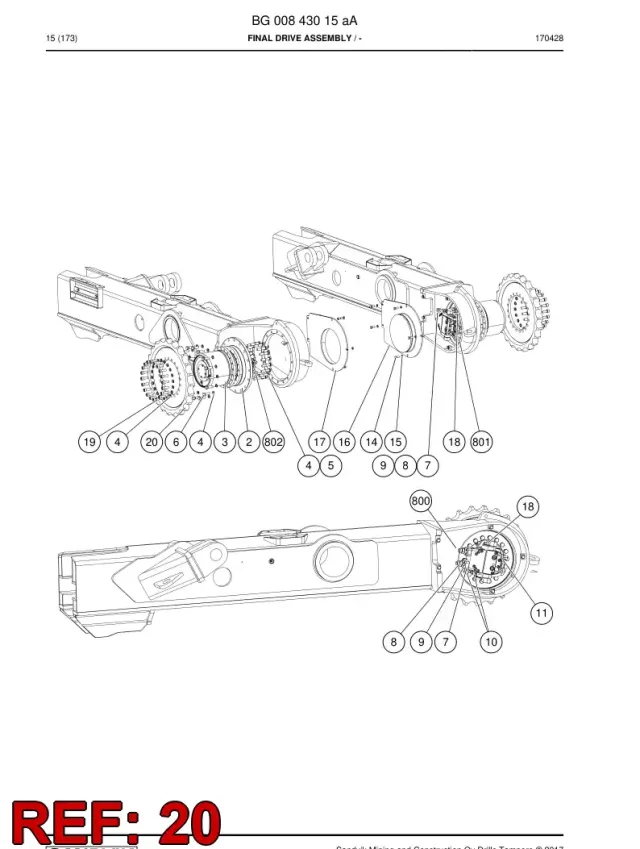 DRIVE SPROCKET