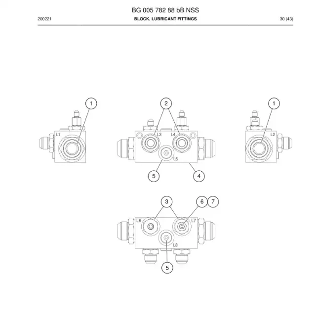 BBLOQUEO, LUBRICANT FITTINGS