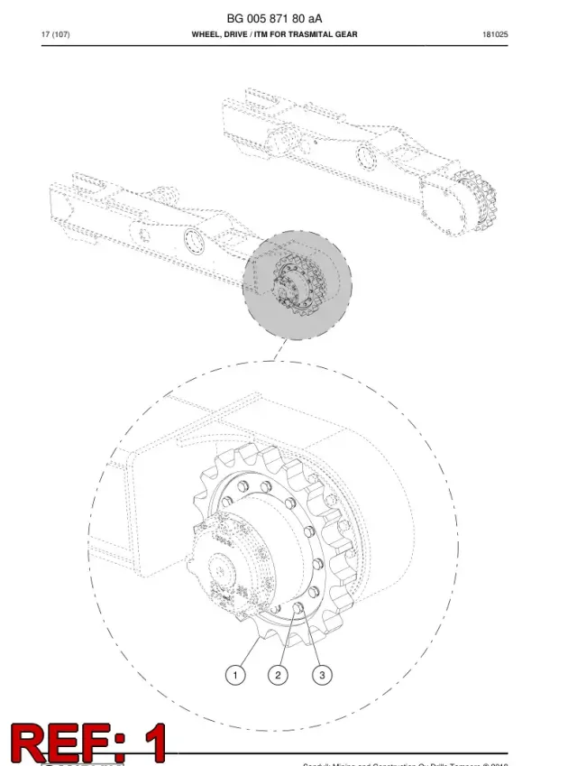 WHEEL, DRIVE