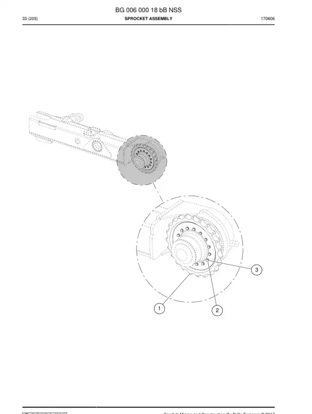 SPROCKET GRUBU