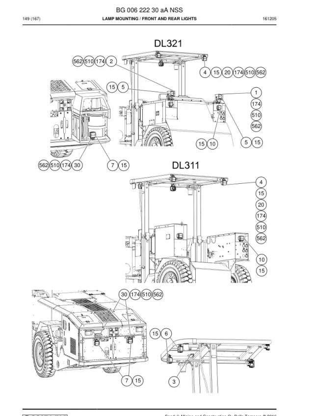LAMP MOUNTING