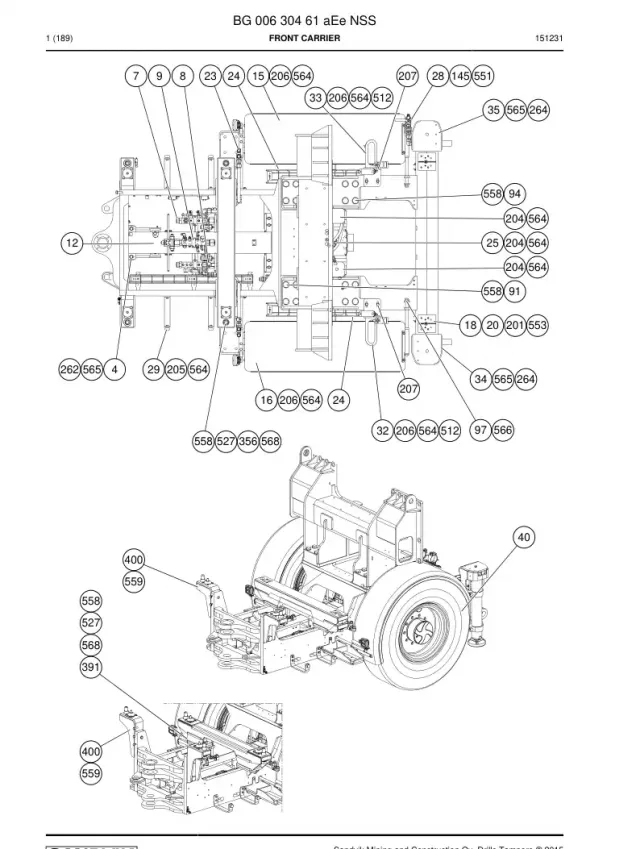 FRONT CARRIER