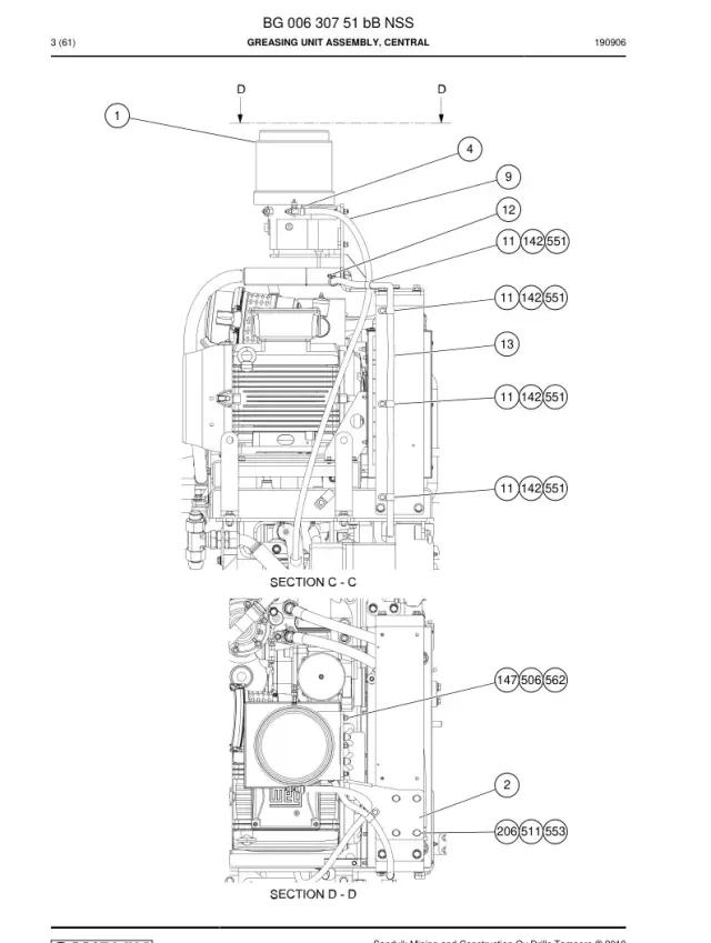 GREASING UNIT CONJUNTO, CENTRAL