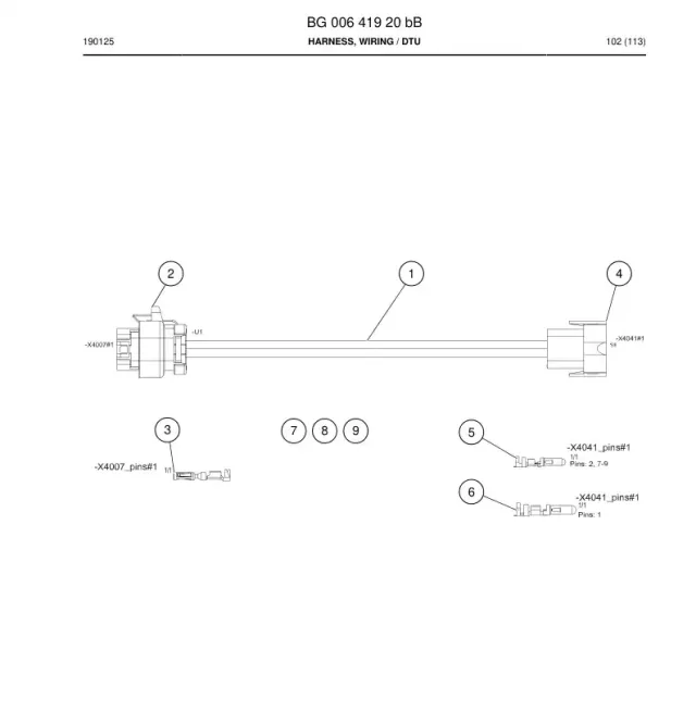 HARNESS, WIRING