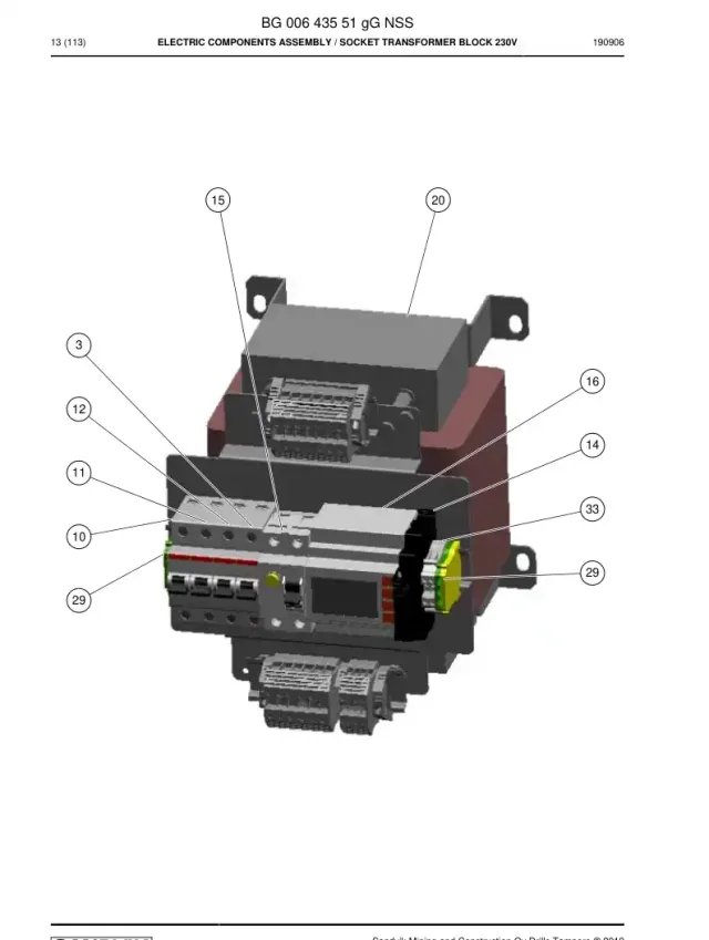 ELEKTRİKLİ BİLEŞENLER GRUBU