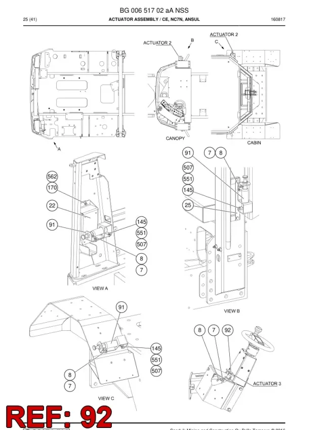 ACTUATOR, DASHBOARD