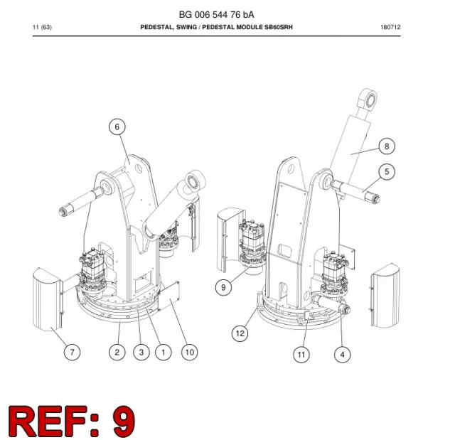 MOTOR CONJUNTO, HYDRAULIC