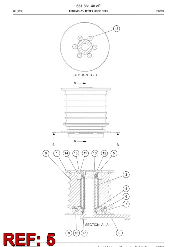 BEARING, BALL, DEEP GROOVE