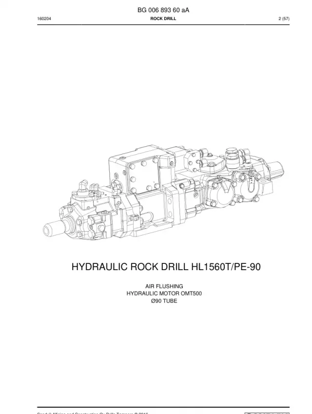 ROCK DRILL