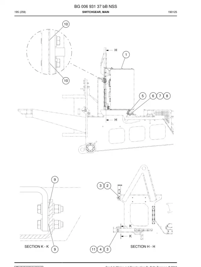 SWITCHGEAR, MAIN