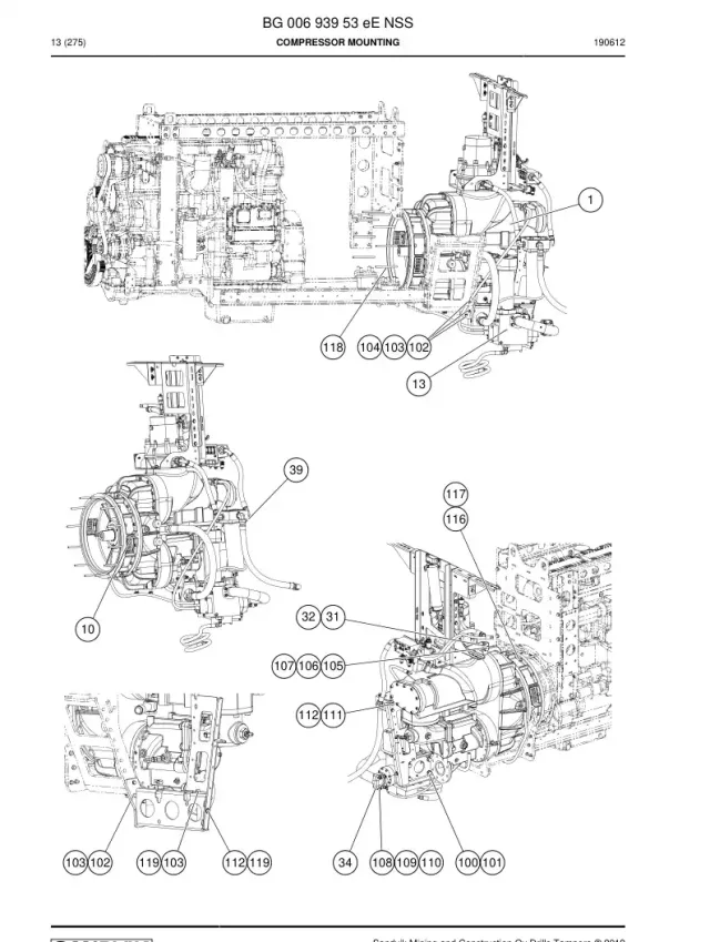 COMPRESSOR MOUNTING