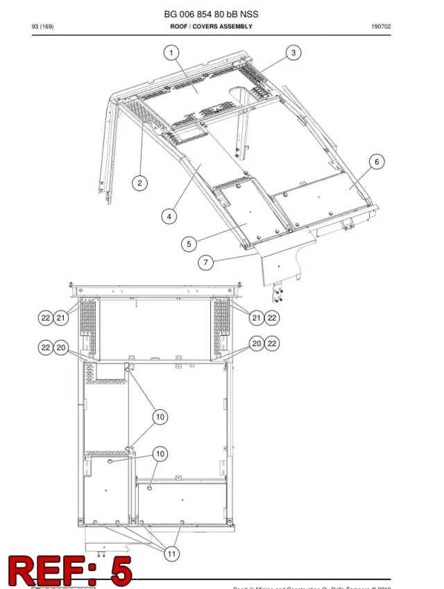 ROOF, SLIDING