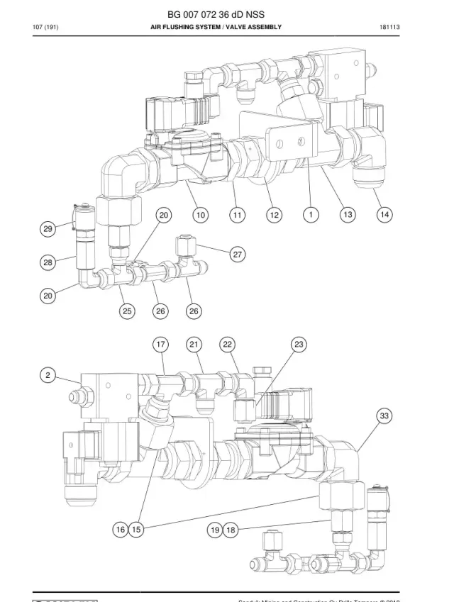 AIR FLUSHING SYSTEM