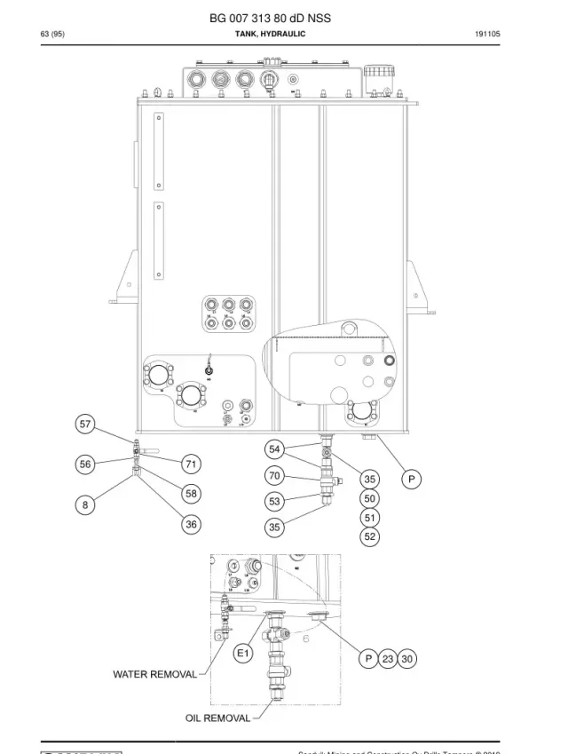 TANK, HYDRAULIK