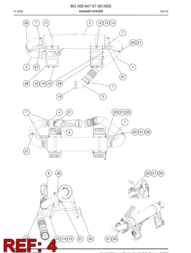 PIPE, EXHAUST