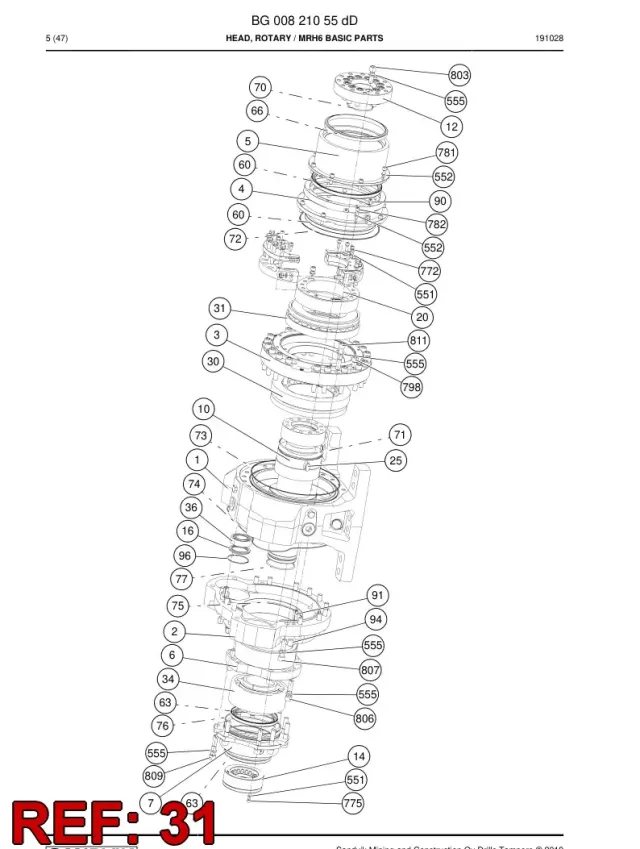 ROULEMENT, ROLLER, SPHERICAL