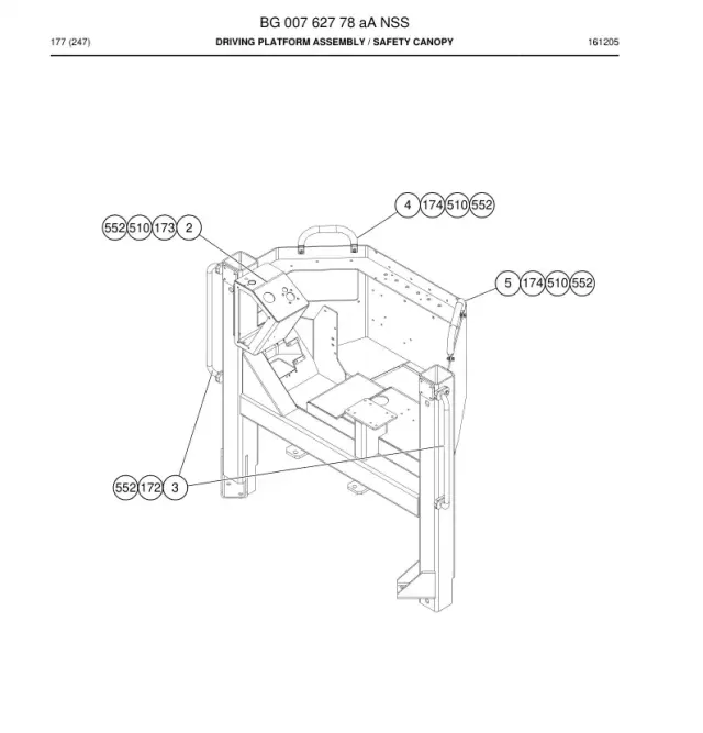 DRIVING PLATFORM ASSEMBLY
