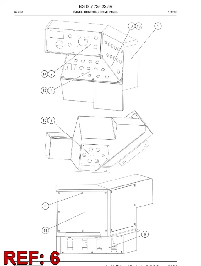 COVER, REAR