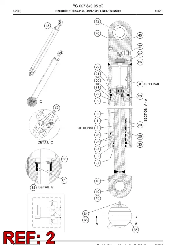 PISTON ROD WELDING