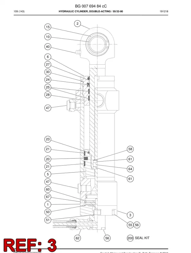 COVER, REAR