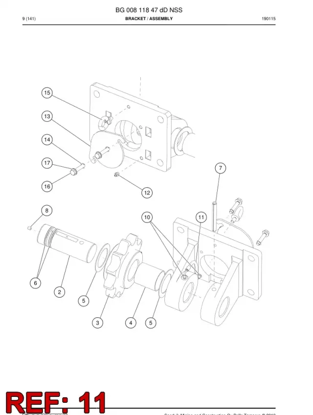 HORTUM ASSEMBLY, GREASING