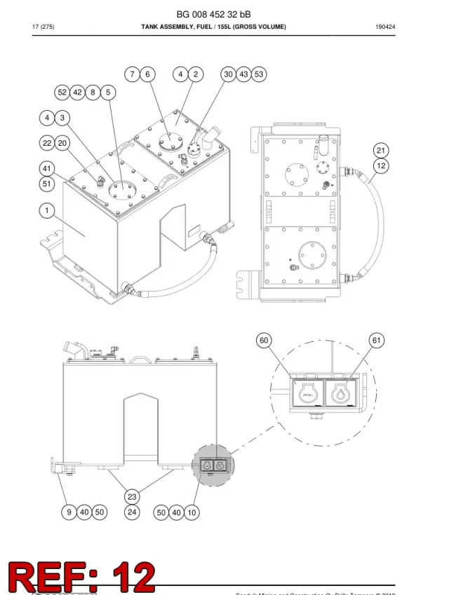 ENSEMBLE DE FLEXIBLE, CARBURANT