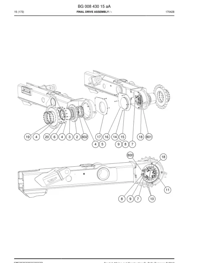 FINAL DRIVE ASSEMBLY