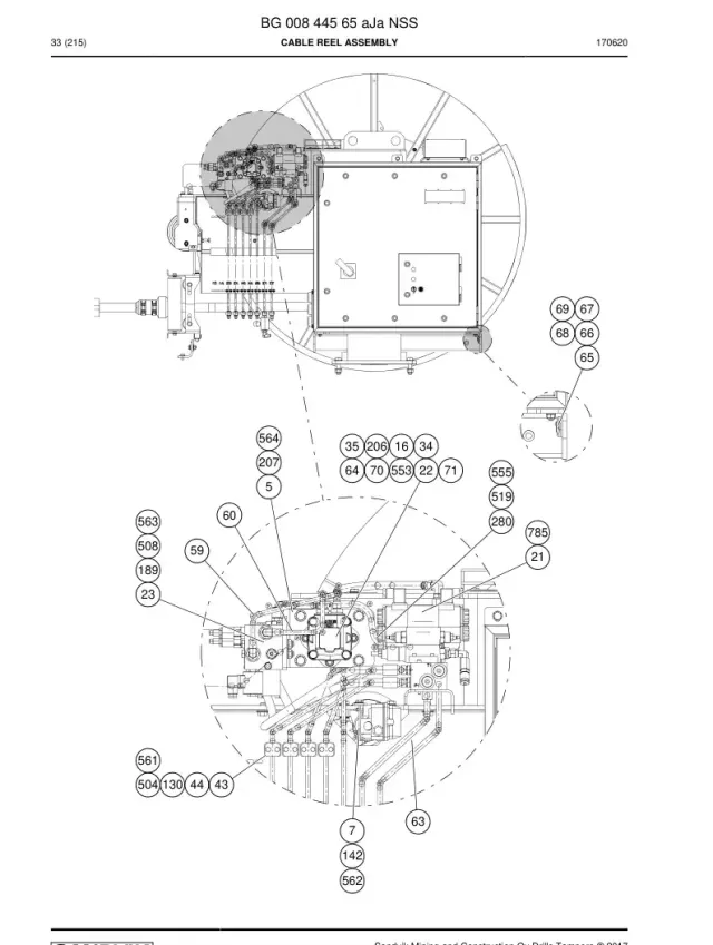 CABLE REEL CONJUNTO