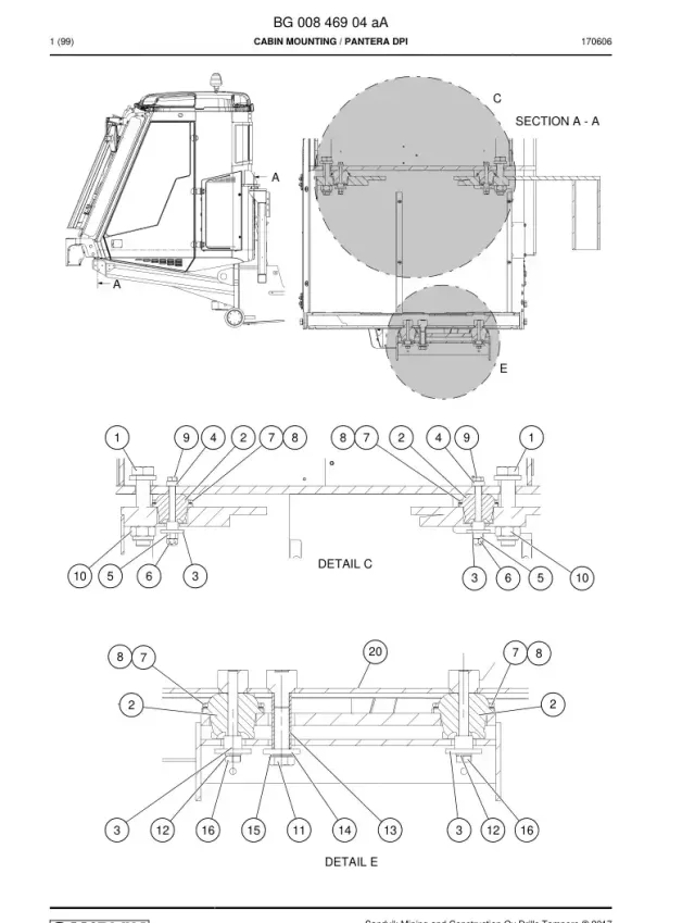 CABIN MOUNTING