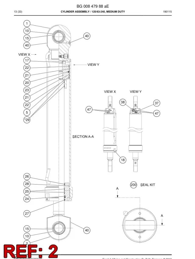 PISTON ROD ASSEMBLY