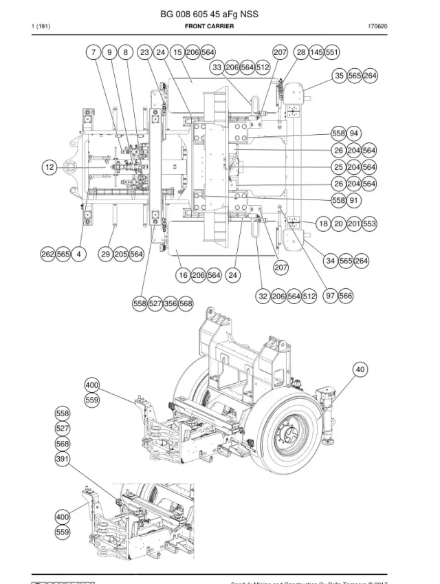 FRONT CARRIER