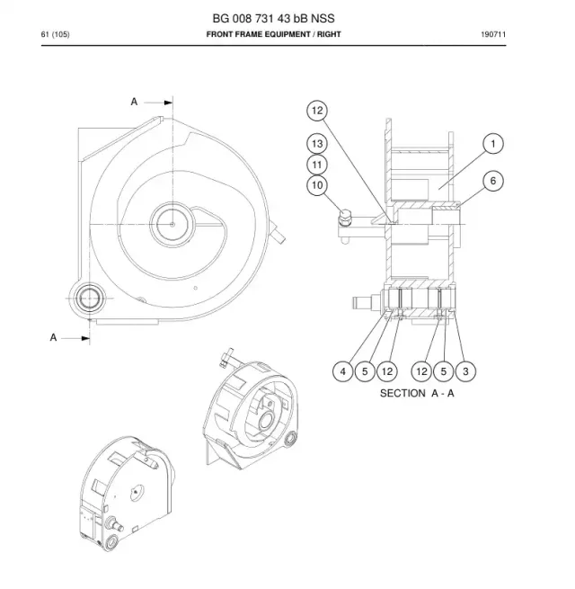 FRONT FRAME EQUIPMENT