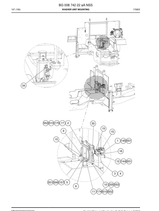 PUL UNIT MOUNTING