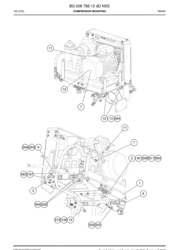 COMPRESSOR MOUNTING